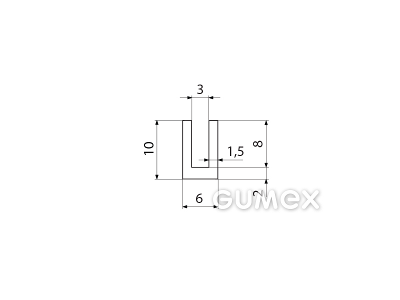 SILIKONPROFILE U-FORM
